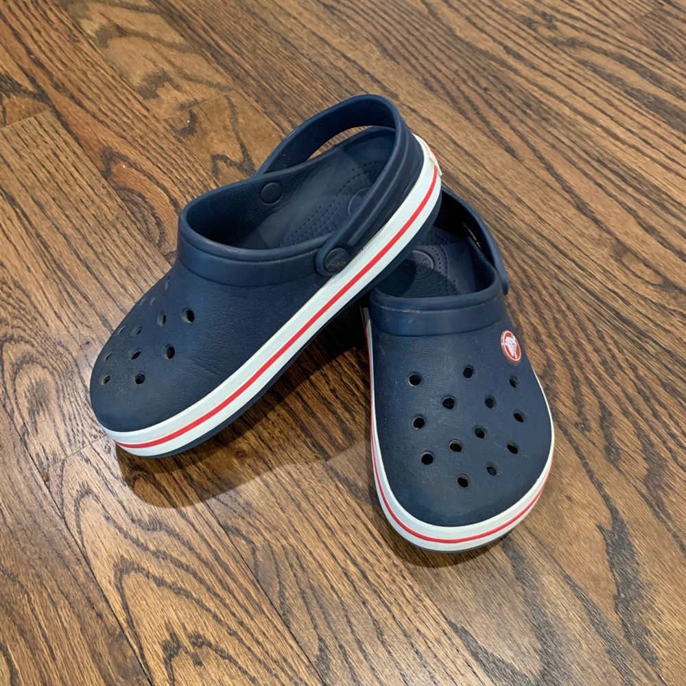 Crocs size 12/13. Excellent condition.